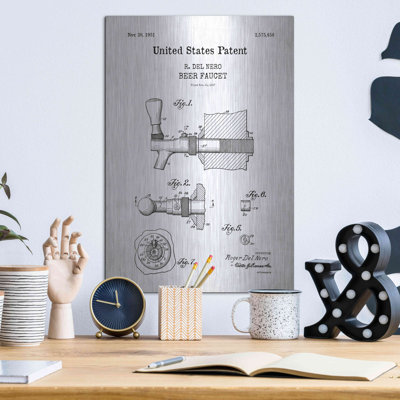 «Luxury Faucet Blueprint Vernis White» par Patents