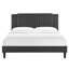 Tufted Platform Bed-907141594-907141595