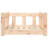 Evandra Orthopedic Solid Pinewood (untreated) Pet Bed