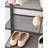 5 Tier 25 Pair 39.4" W Shoe Rack Storage-1058130642