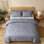 EMJAY Microfiber Floral Duvet Cover Set with Pillowcases