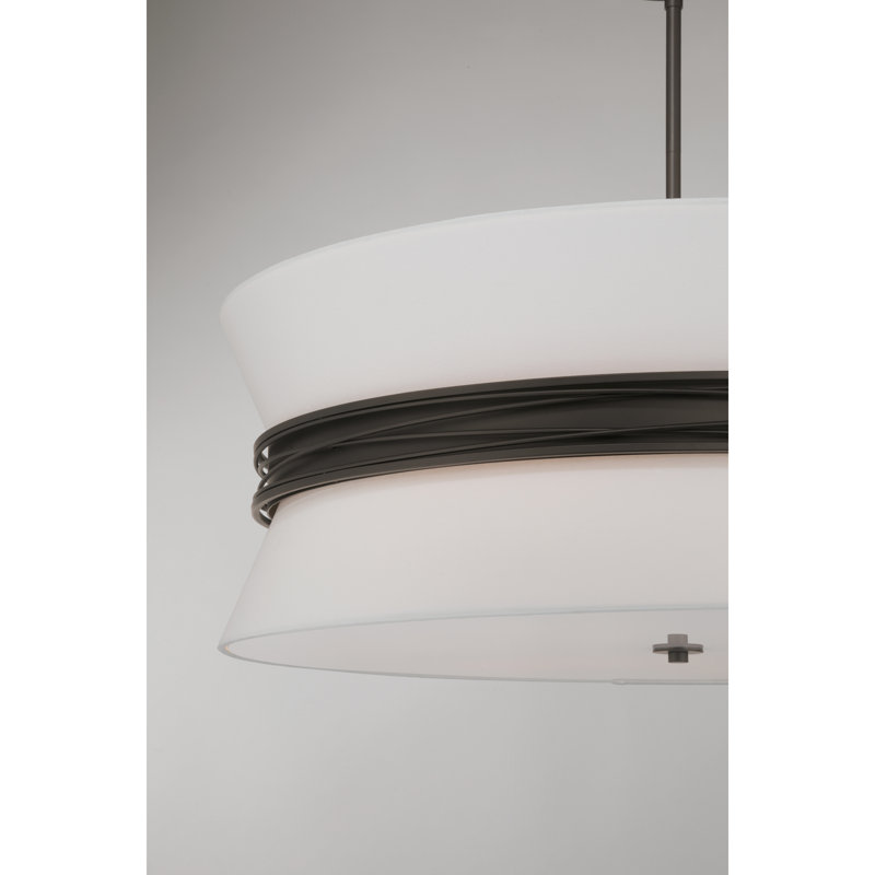 Dalvor 36" 6-Light Pendant, 14.25" H x 36" W x 36" D, 6 Lights