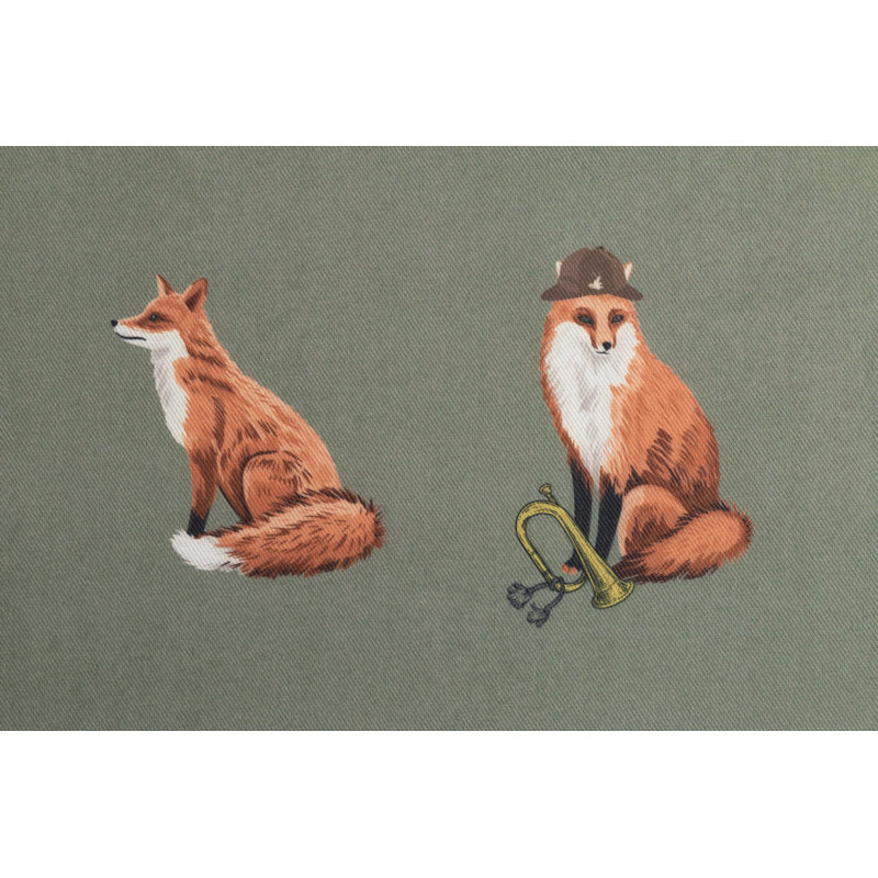 Foxes Tablecloth 145x160 Cm