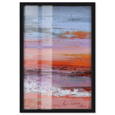 Ocean Depth II Living Room Art Shadowbox Print by Art Remedy