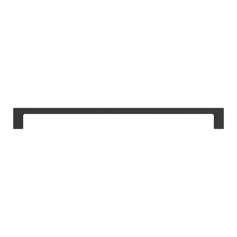 4408 Contemporary Pull, 12" CTC, Satin Black