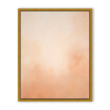 Abstract Underwater Clouds XIX by  - Floater Frame Print on Canvas