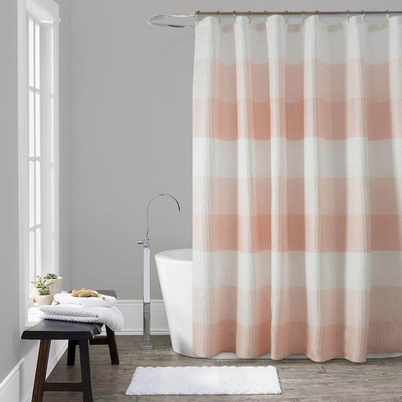 Rideau de douche simple, Orange