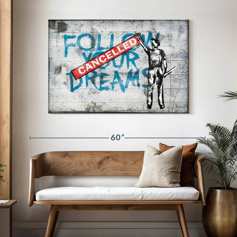 Khyir Cancelled, 32" H x 48" W