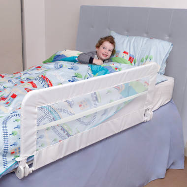 Adelinda Bed Rail for Toddlers, 3 Pieces Extra Long Baby Bed Rail Guard for  Kids, All-Round Sturdy Bed Fence