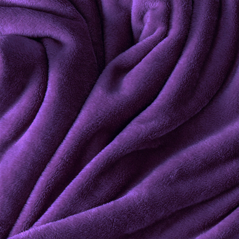 Couverture, Prune, Double / Grand