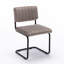 Chaise d'appoint en velours Estes-1954475365