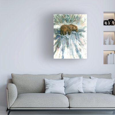 Bolog Dave Bartholet Bear Pause Canvas Art