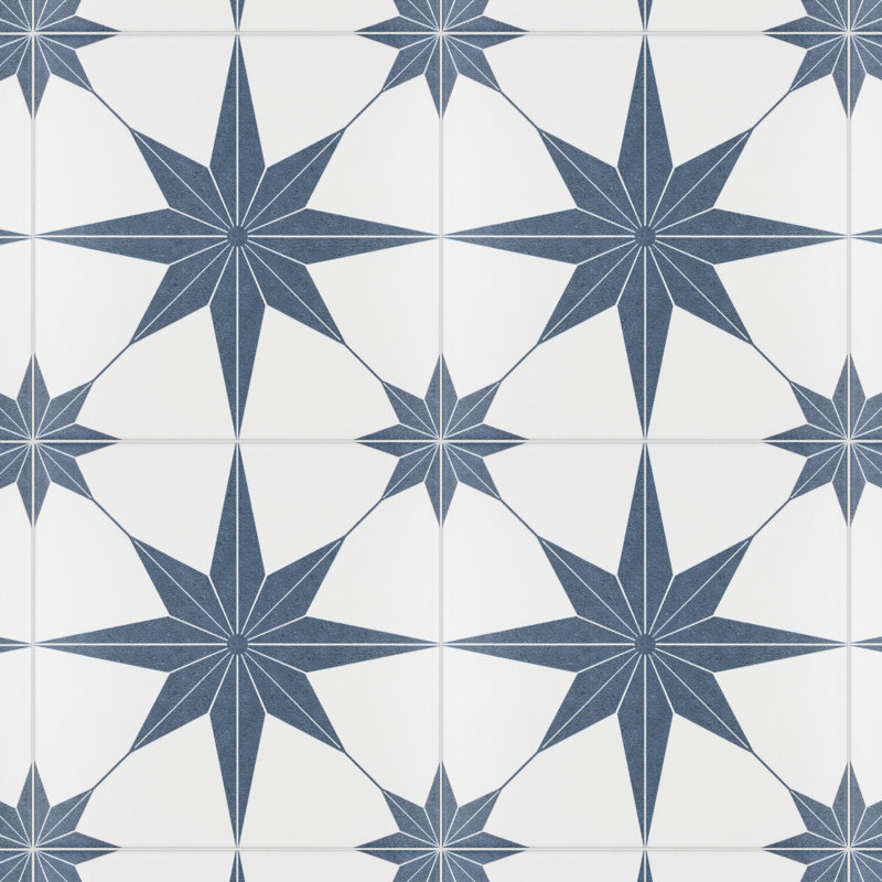 Merola Tile Stella 9-3/4 in. x 9-3/4 in. Porcelain Floor and Wall Tile