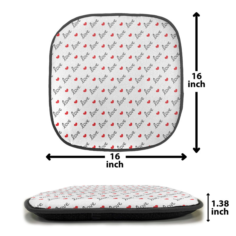 Coussin de siège papillon