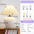 15.75in 1 - Light Porcelain Birdsboro With Fabric Lamp Shade