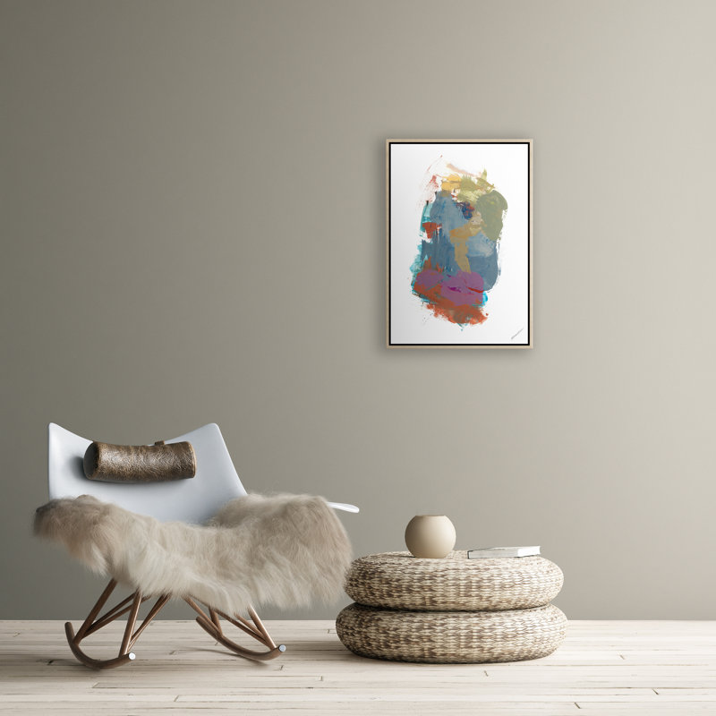 Silhouette VI Painting by Sarah Stockstill, Image Brush Gel, 45.75" H x 31.75" W x 1.5" D