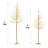 2 Piece Tree Lighted Display Set