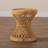 Rattan Knotts Pedestal End Table