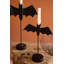 ENSEMBLE DE DEUX PORTE-BOUGIE TAPER NOIR-131270202