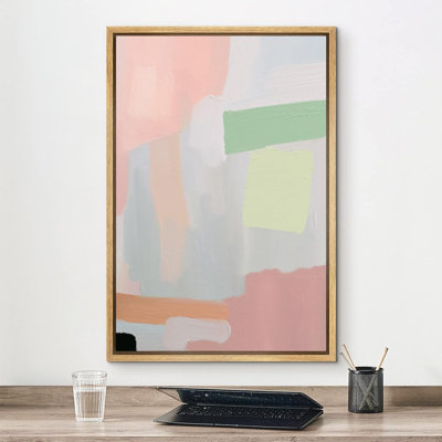 Coup de peinture aquarelle pastel