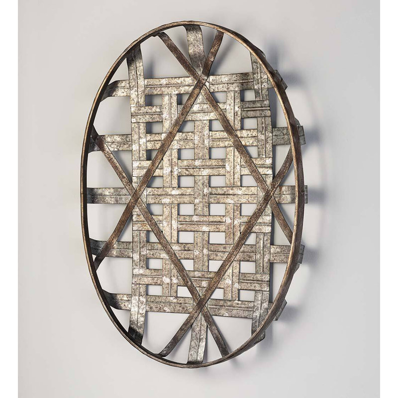 Farmhouse Wall Decor on Metal, 23.5" H x 3" W x 17.25" D