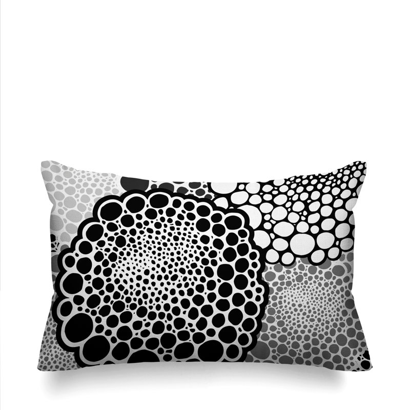 Coussin Bryony, Noir