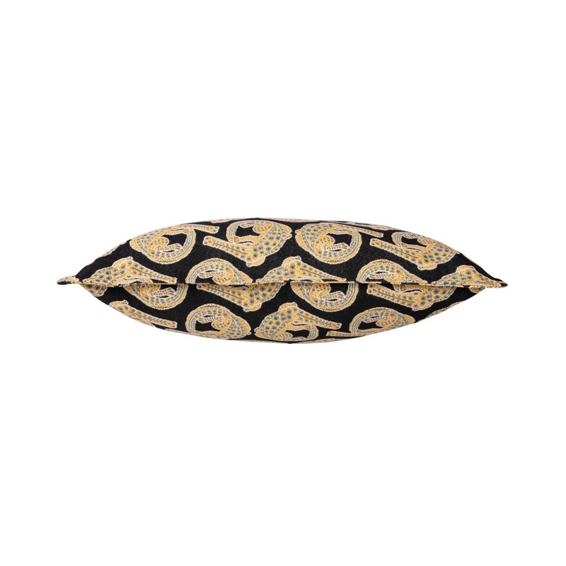Croco - Jacquard, Limelight, Square 24"