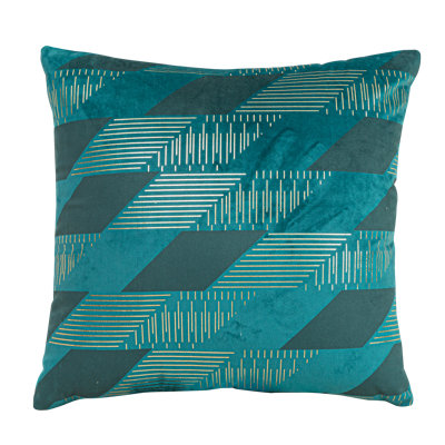Gold Velvet Square Pillow Cover