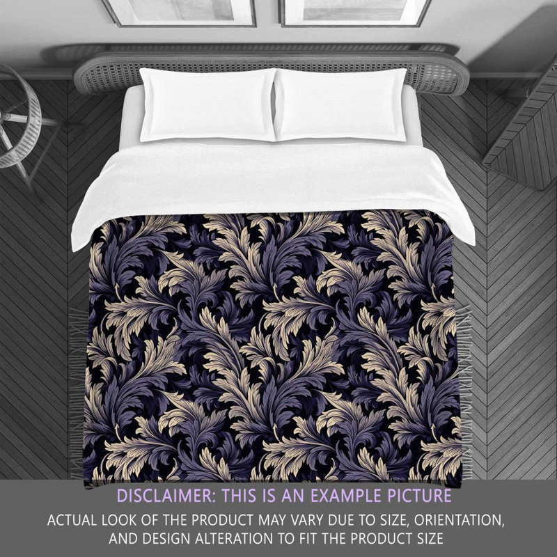 Machine Printed Comforter, Twin