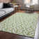 Premium Machine Washable Cerrito Green Rug