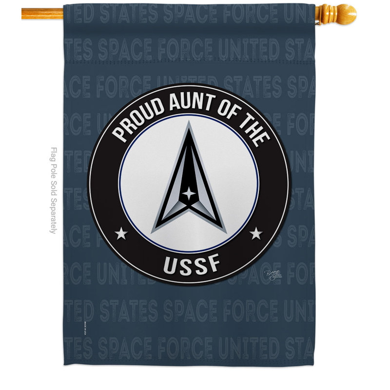 Double Sided 40'' H x 28'' W Polyester House Flag