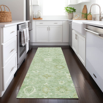 Tapis intérieur / extérieur Xhevrie lavable à la machine