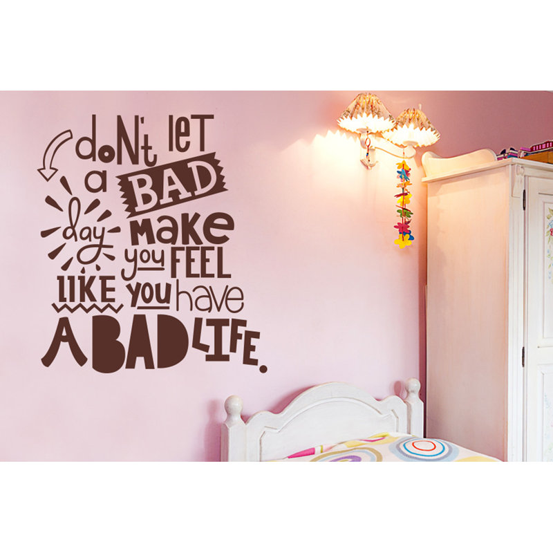 Wall Decal, Brown, Large