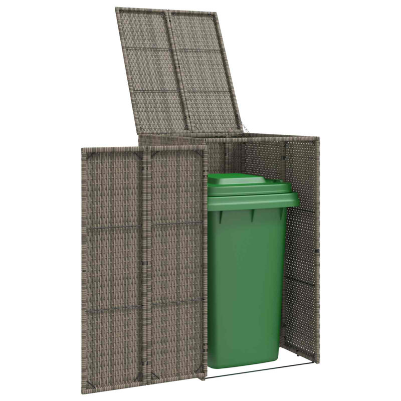 Polyethylene Single Bin Store, Grey