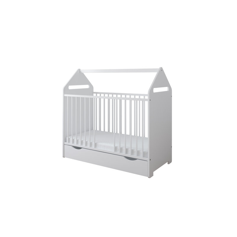 Epps Cot Bed, White, Yes
