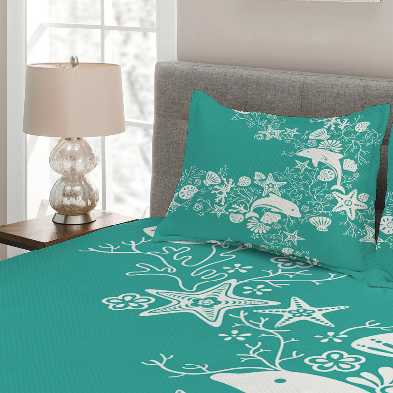 Coastal Polyester Coverlet