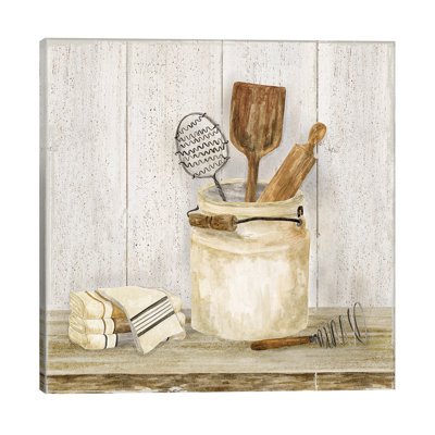 Kitchen I 1 Piece Wrapped Canvas Painting