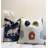 Ikat Dot Velvet Pillow Cover-121903752-121903753