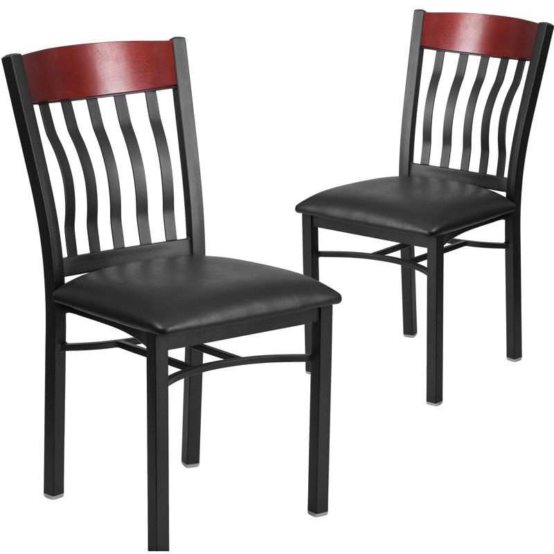 Chaise de restaurant Ringel, Acajou