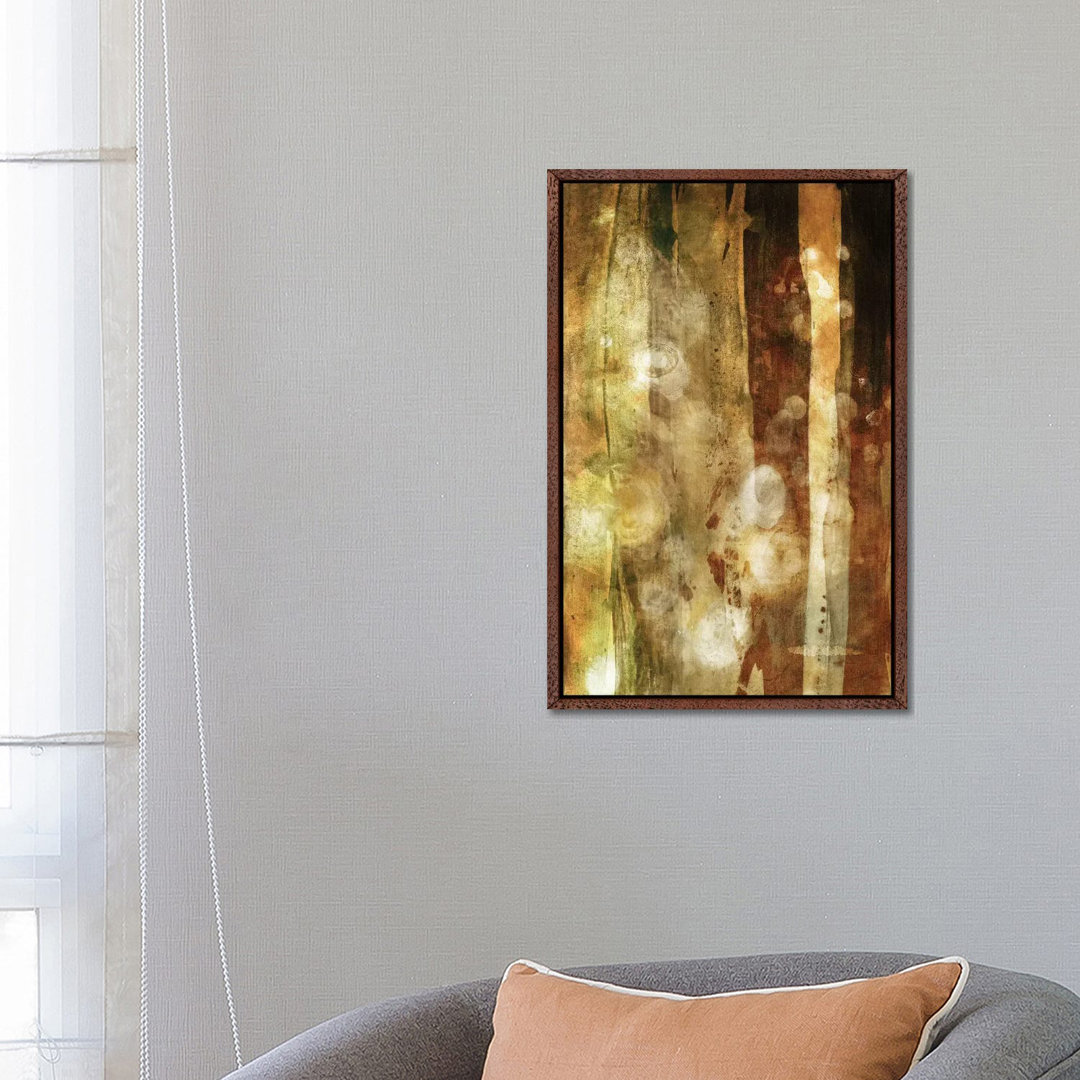 Golden Glow II von Sisa Jasper - Galerie-verpackte Leinwand Giclée auf Leinwand