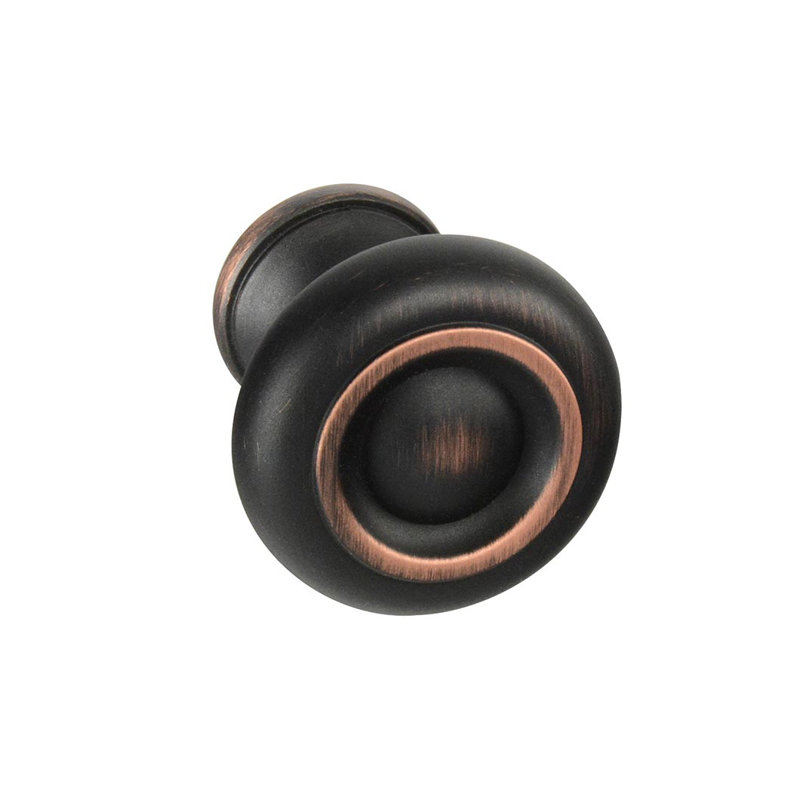 CKP Brand #2871 Enhance Collection 1-1/4 In. Knob, Brushed Oil-Rubbed Bronze