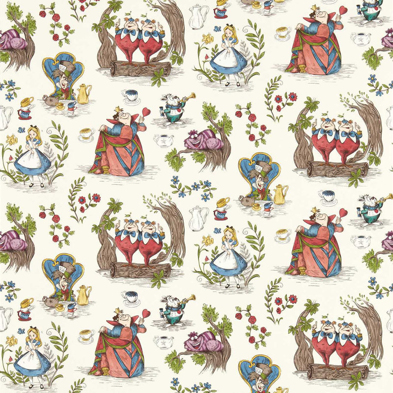 Alice in Wonderland Wallpaper, Hundreds/Thousands