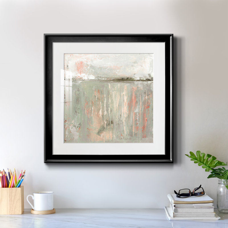 Récolte de dindes - peinture encadrée, Cadre noir, H 17,5 po x l 17,5 po x P 1,5 po
