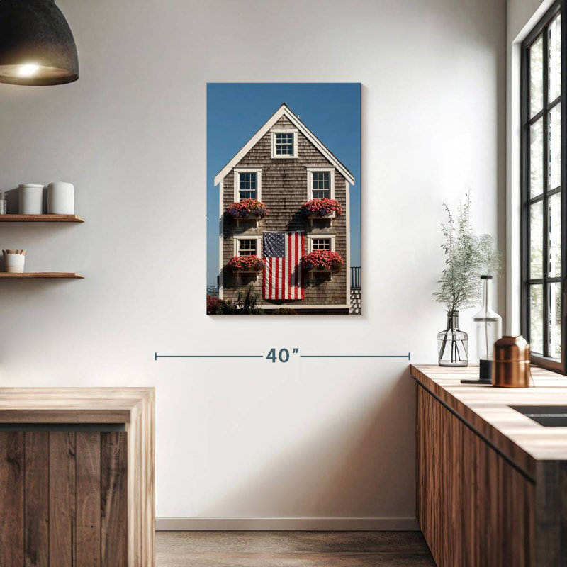 Lilie House Portrait, 36" H x 24" W