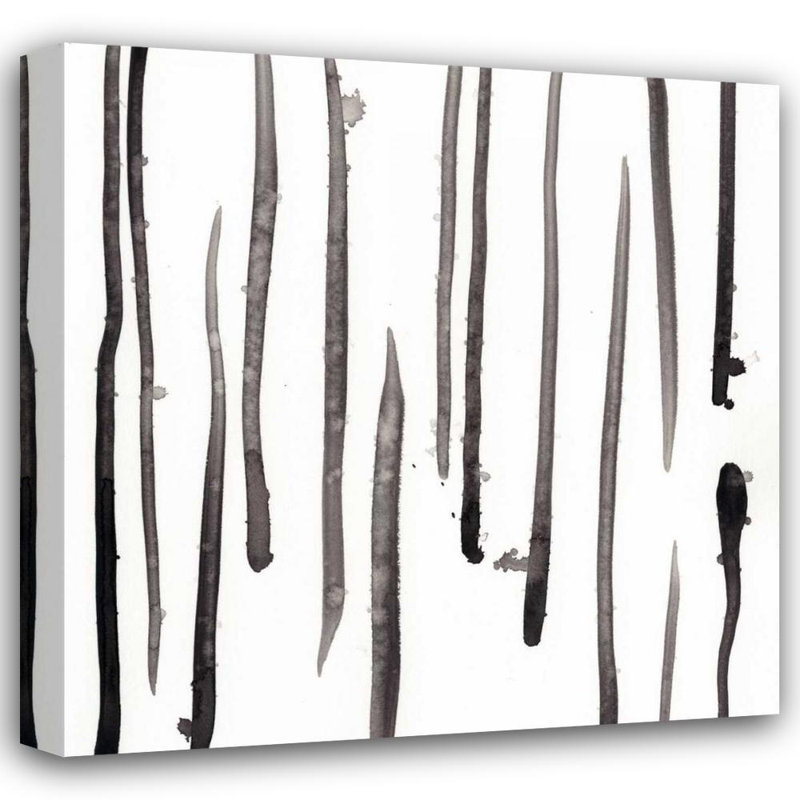 «Latitude Run® Vess, June Erica», reproduction d'art sur toile tendue: Gestes monochromes, H 20 po x l 20 po