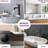Tall Bathroom Faucet - Stainless Steel, 1 Hole, Matte Black, Stylish Look Sink Convenient Operation, Steel-121612982
