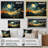 " Orange Blue Sky Celestial Symphony Collage II "-794060528-794060529
