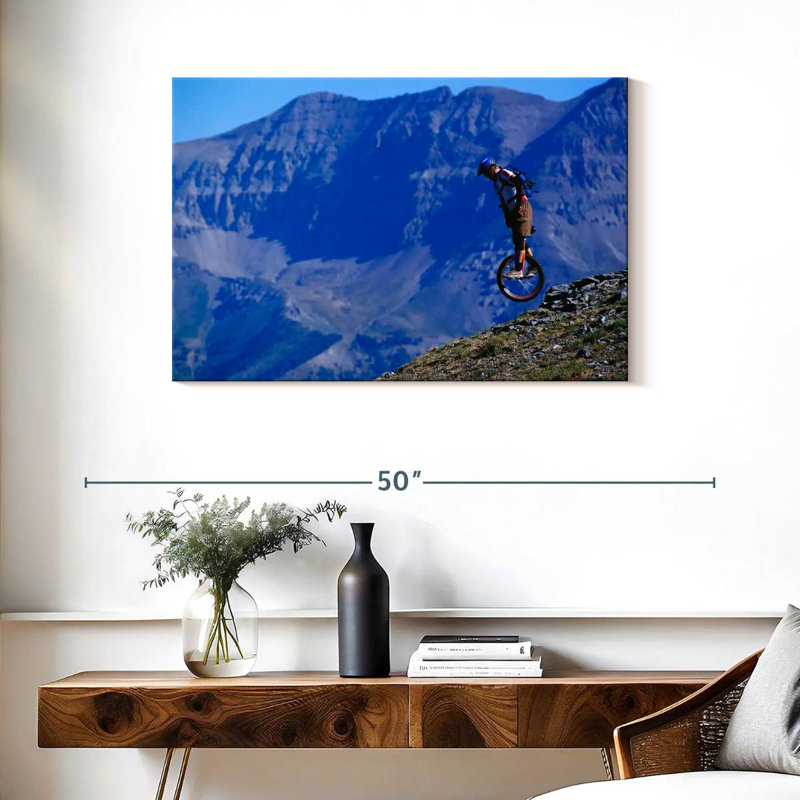 Meicycle montagne en pente, H 24 po x l 36 po