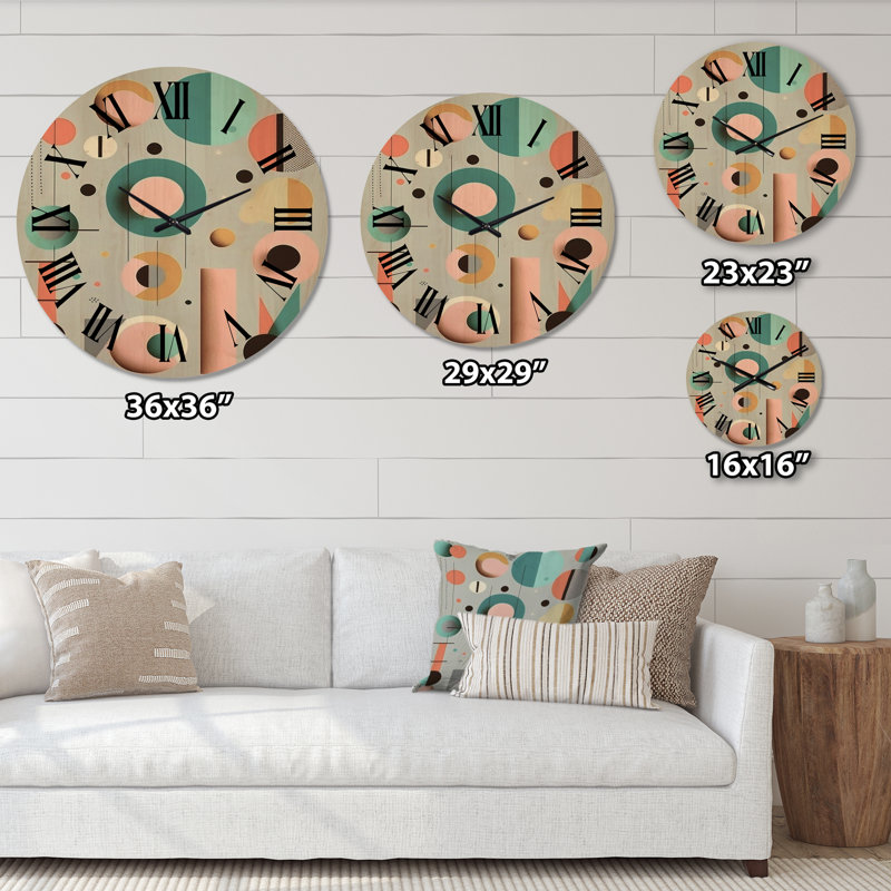 Horloge murale Seftton, Grand