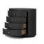Table de chevet ovale Luciana - Lin-1411880696